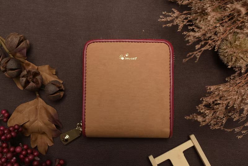 方塊拉鍊短夾錢包  遇見美好系列 好巧遇