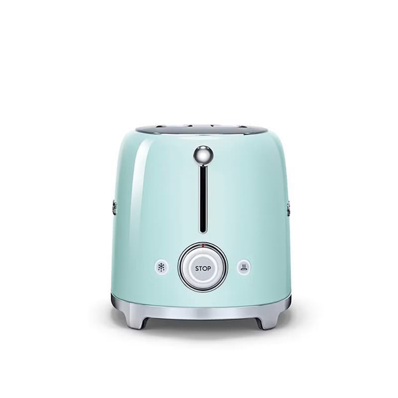 【SMEG】義大利復古美學 2片式烤麵包機-粉綠色