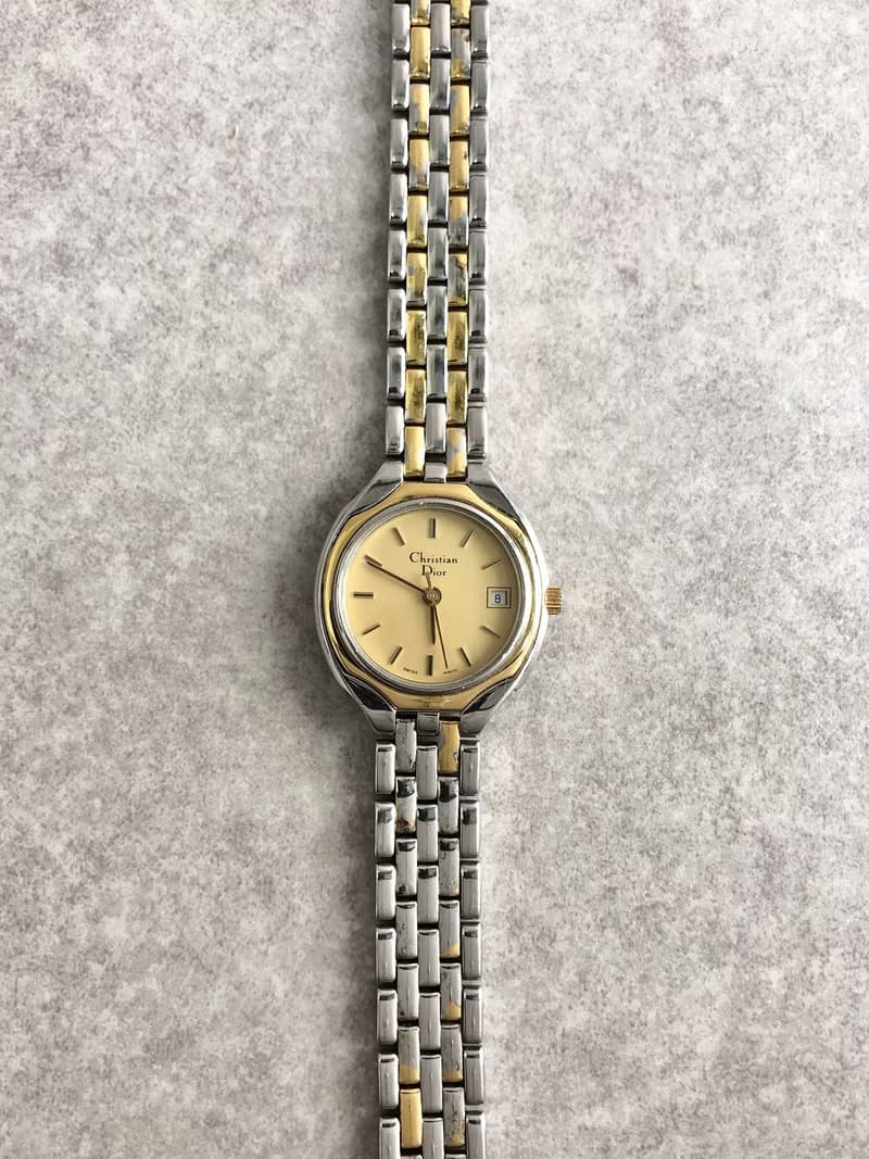 【 日本直送　名牌中古包 】Christian Dior 迪奧 手錶 不鏽鋼