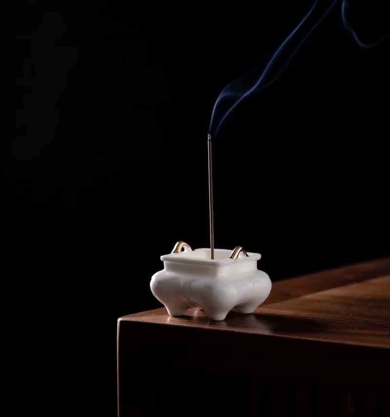 永德堂 - 白瓷香爐套組