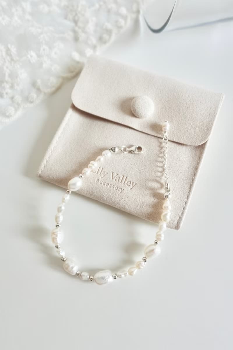 Lily Valley 柔光珍珠 | 手工串珠手鍊