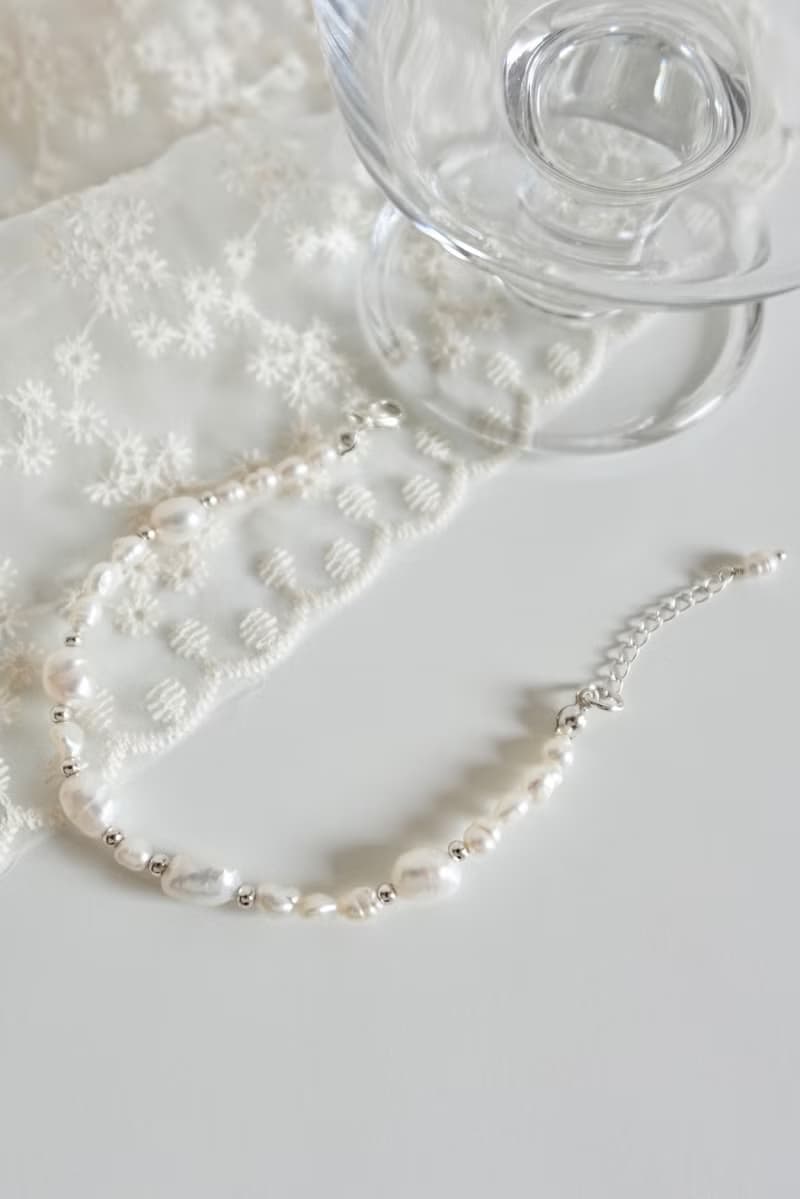 Lily Valley 柔光珍珠 | 手工串珠手鍊