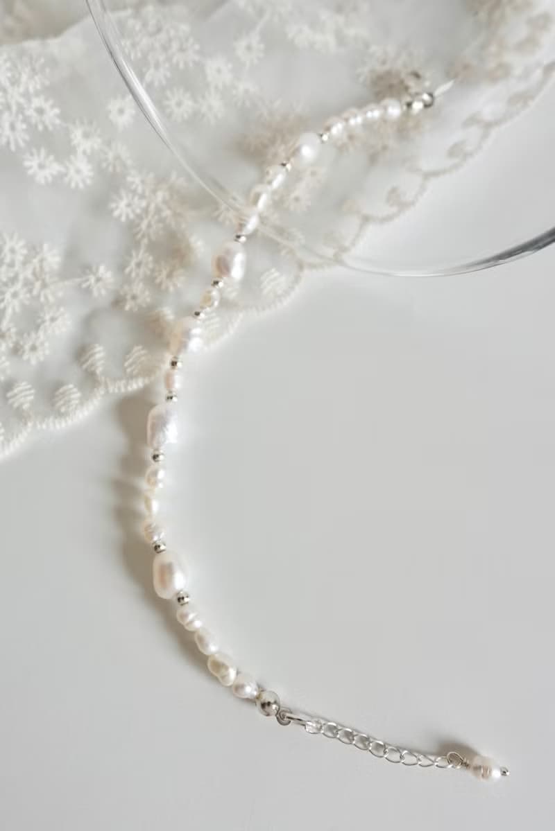 Lily Valley 柔光珍珠 | 手工串珠手鍊