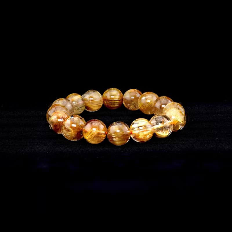 寶麗金珠寶-天然鈦晶手珠