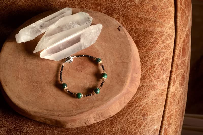 【神山晶礦】孔雀茶晶黑碧璽手鍊