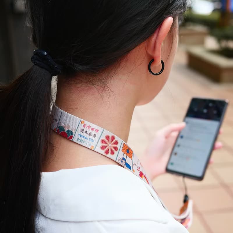 手機掛繩Cellphone Strap-老磁磚-掛手機/小風扇/相機 禮物推薦