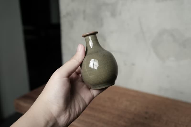 花器 l 苔球綠 小花瓶