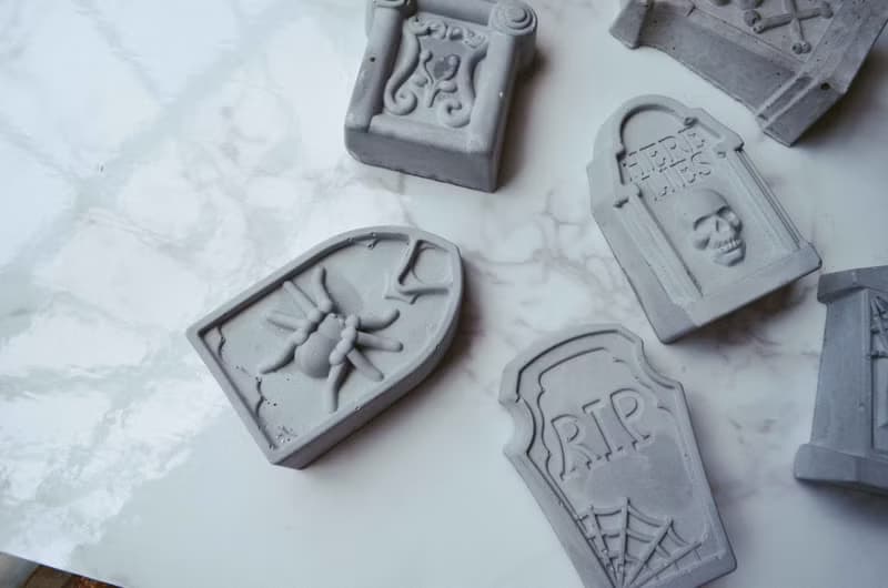 萬聖節墓碑造型擴香石/代客刻字/寵物紀念