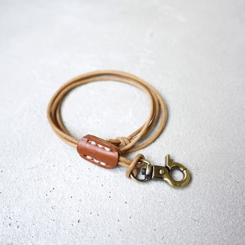 單純自我 手工真皮簡約橫式證件套/識別證  Made  by HANDIIN