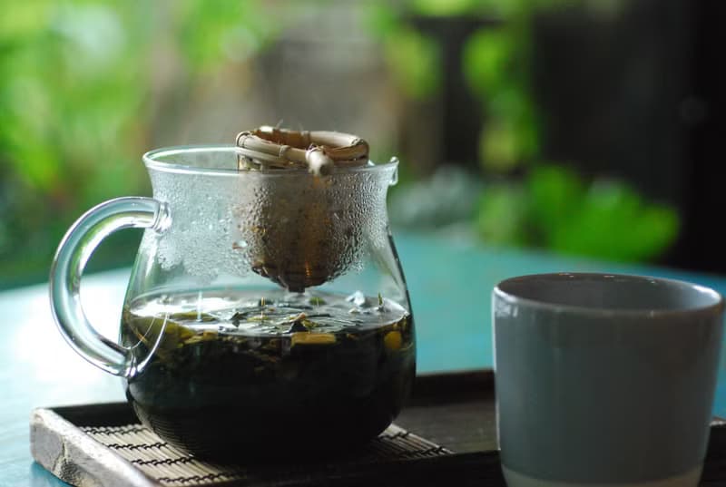 純天然手工竹編茶葉過濾器。濾茶器//2個一組//吊環版