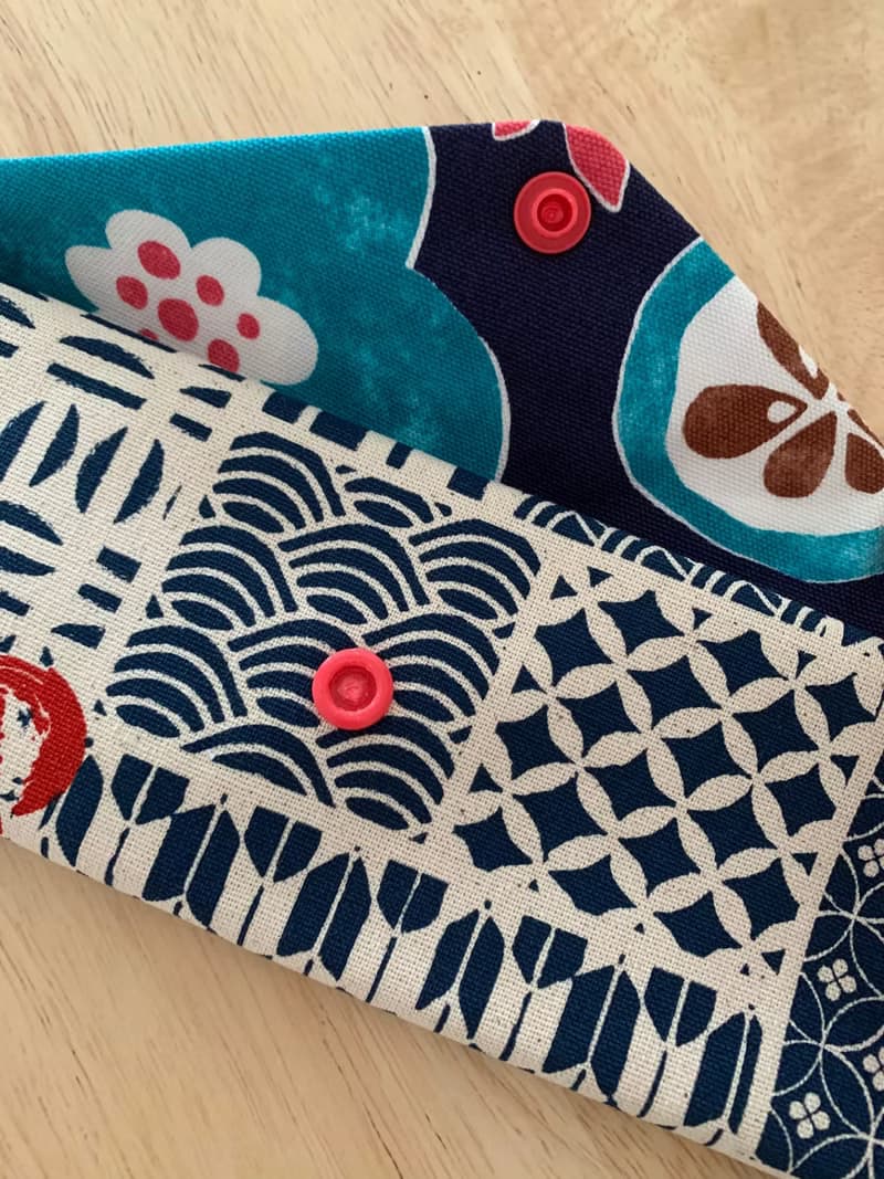 文青風環保純棉筷袋 日式祭典 原胚米幸福滿滿 雕花鏤葉 日本 潮