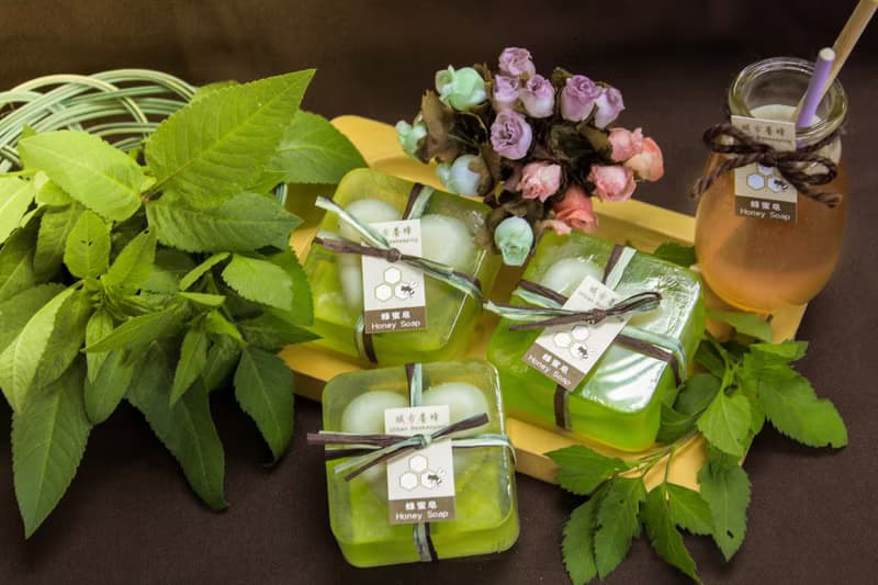 甜心蜂蜜皂─尤加利蜂蜜手工皂(綠色)