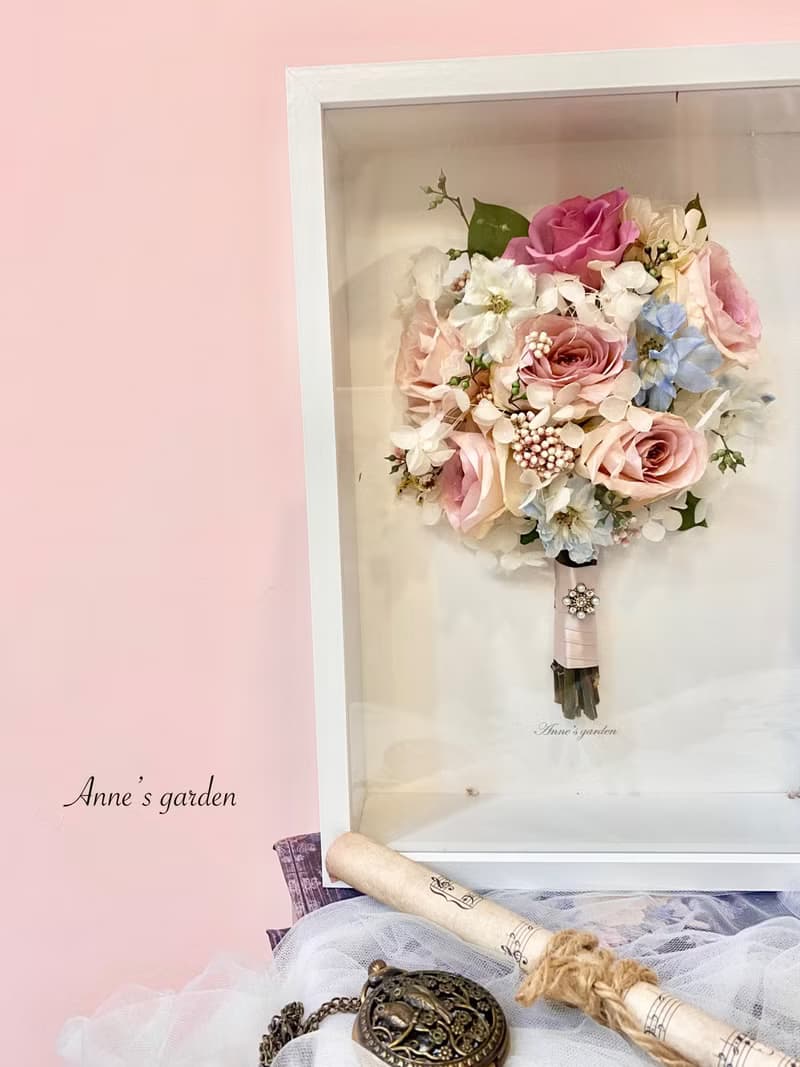 永生花束相框