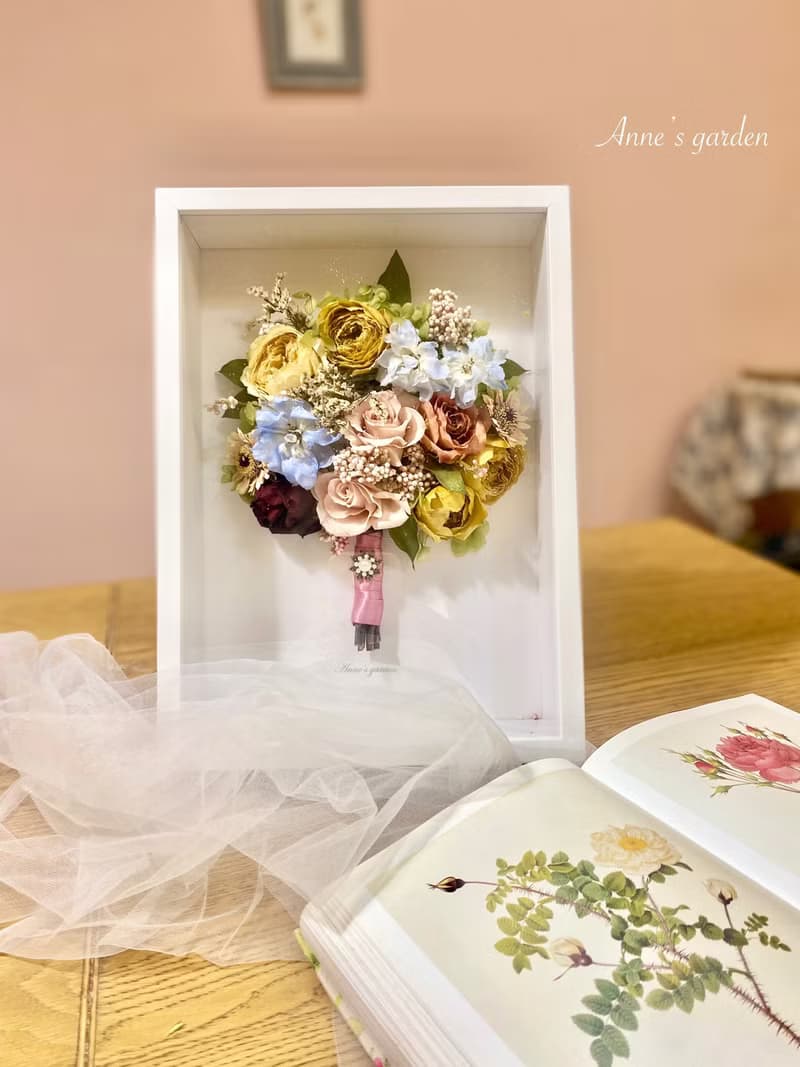 永生花束相框