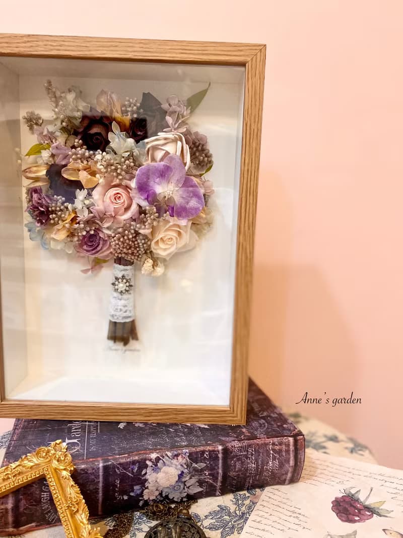 永生花束相框