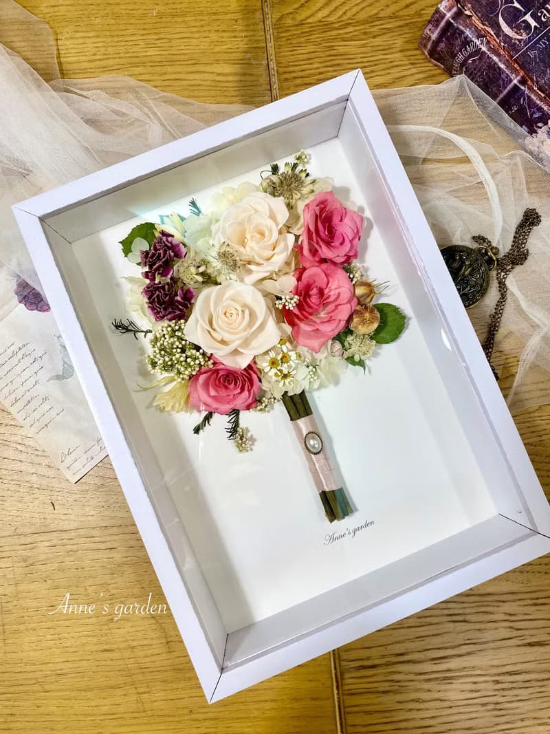 永生花束相框