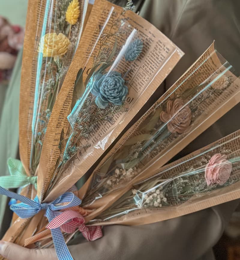 乾燥花束 擴香花 工商贈禮