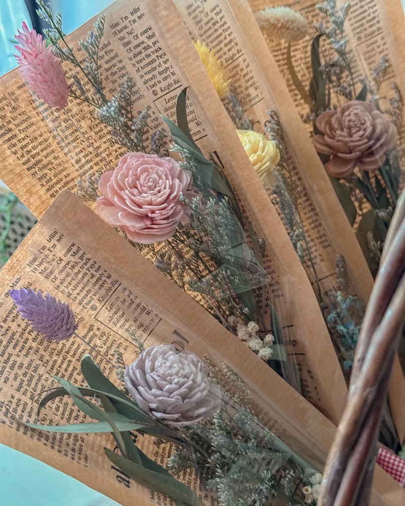 乾燥花束 擴香花 工商贈禮