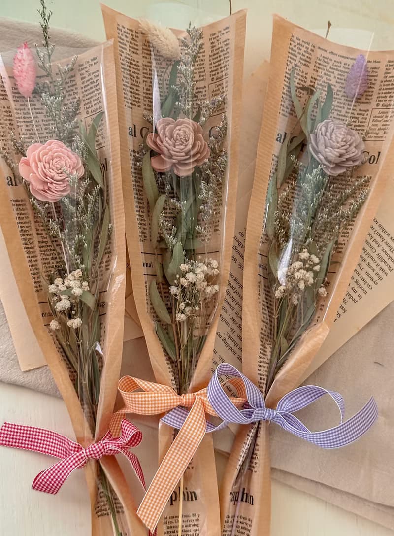 乾燥花束 擴香花 工商贈禮