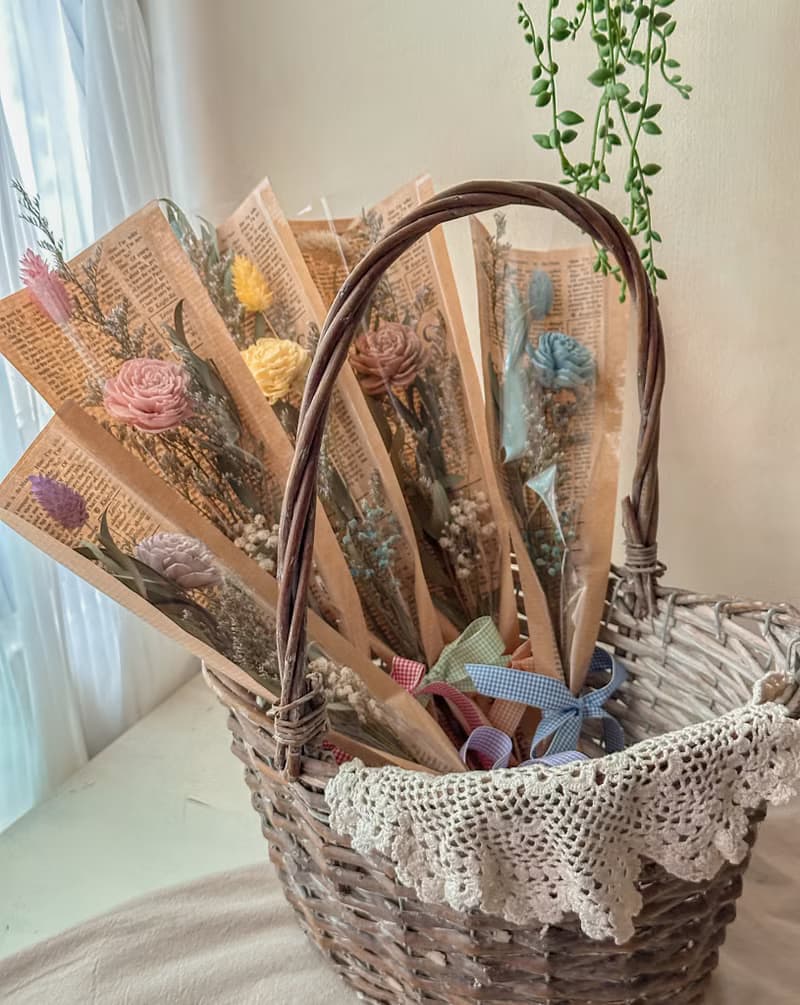 乾燥花束 擴香花 工商贈禮