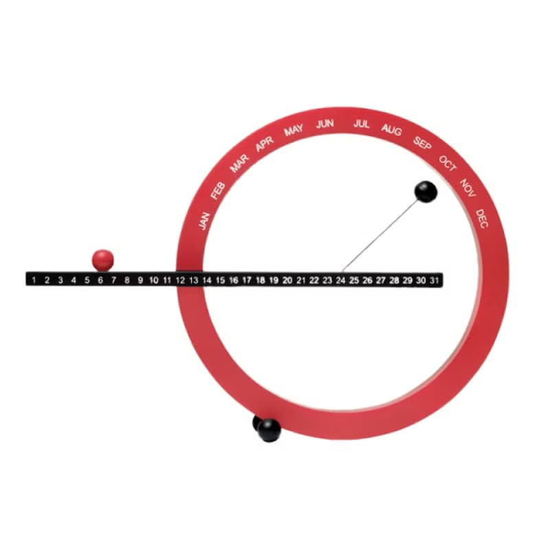 現代藝術博物館 磁懸浮萬年曆裝置