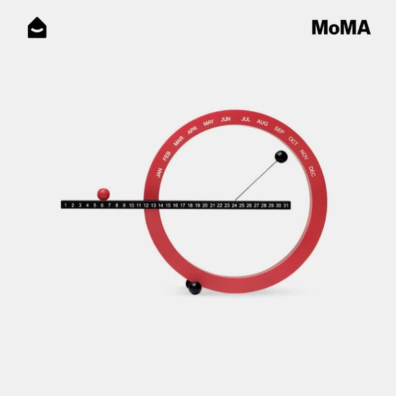 現代藝術博物館 磁懸浮萬年曆裝置