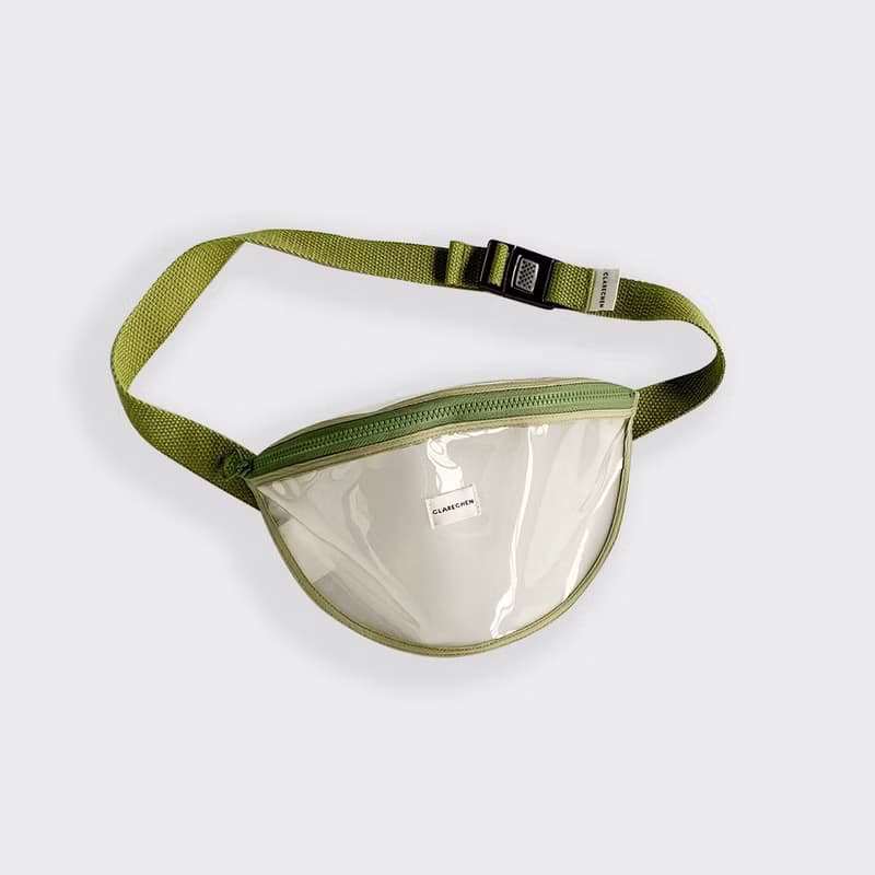 CLARECHEN_兜兜腰包_酪梨綠腰包單售