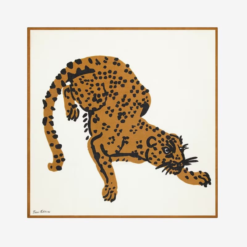 【INOUI EDITIONS】FELINE 羊毛方巾100 - 白