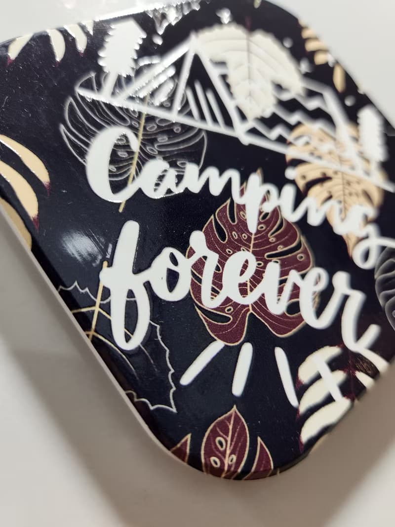 Camping Forever 永遠露營 晶雕鶯歌陶瓷杯墊