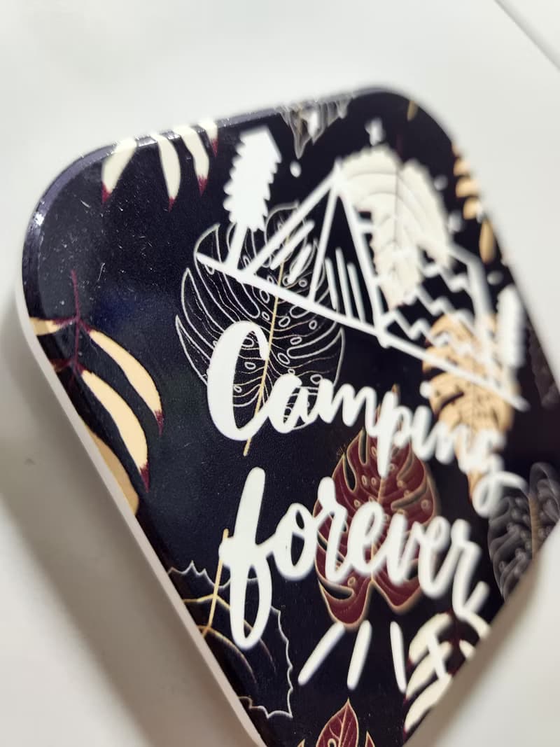 Camping Forever 永遠露營 晶雕鶯歌陶瓷杯墊