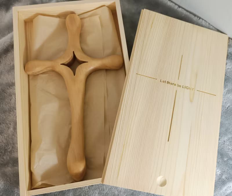 獨家全手工雕刻實木鏤空壁掛牆十字架 福音 基督 喬遷禮品 藝術品