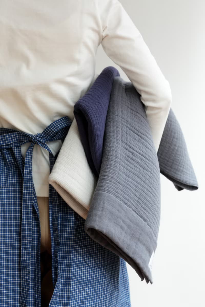 日本製 INNER PILE 100% 有機棉 浴巾 by SHINTO TOWEL
