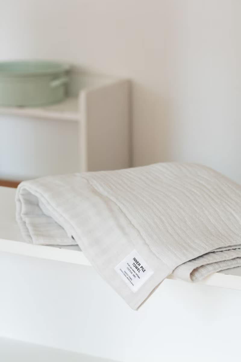 日本製 INNER PILE 100% 有機棉 浴巾 by SHINTO TOWEL
