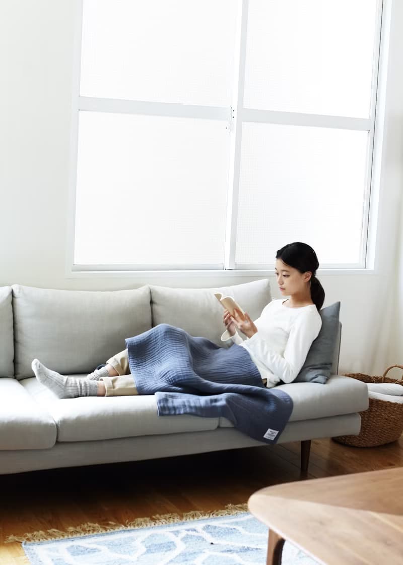 日本製 INNER PILE 100% 有機棉 浴巾 by SHINTO TOWEL