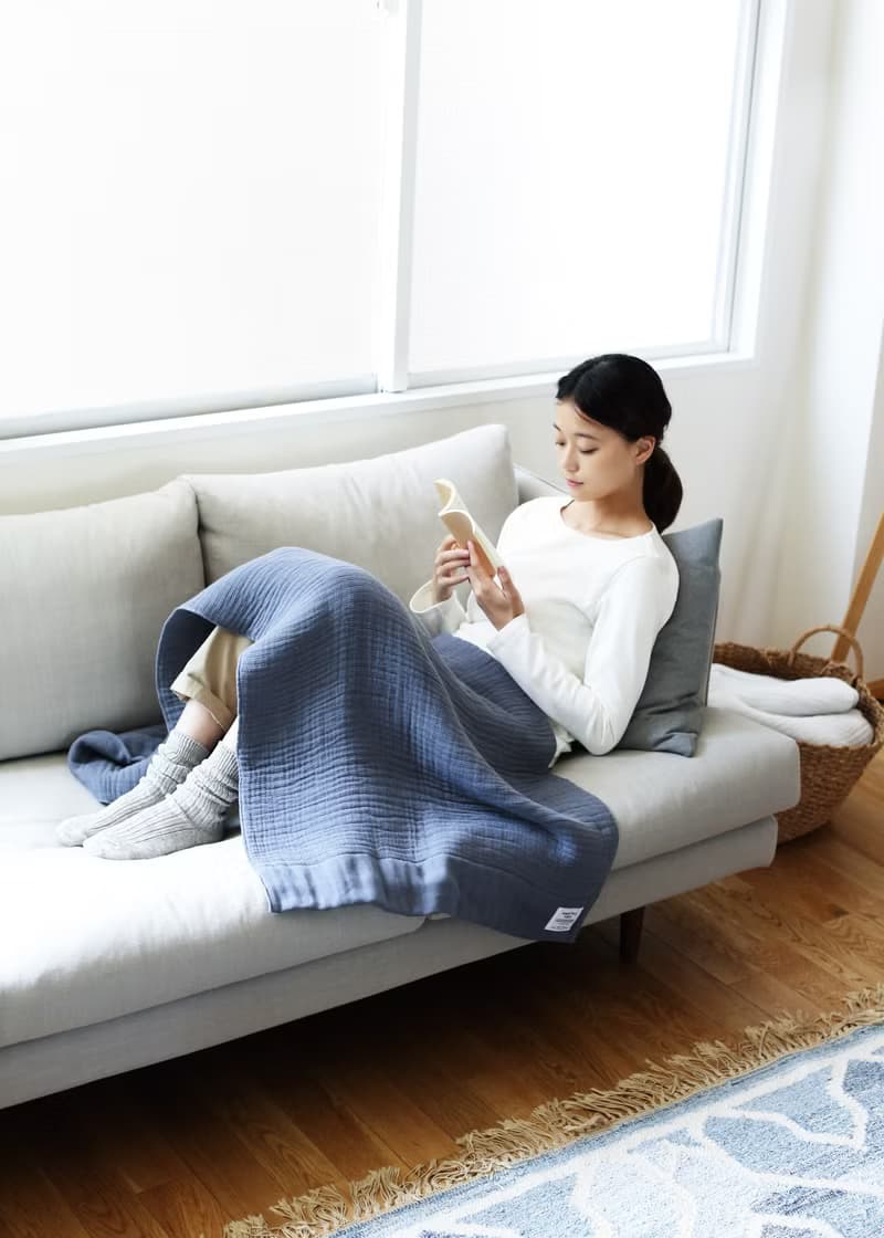 日本製 INNER PILE 100% 有機棉 浴巾 by SHINTO TOWEL