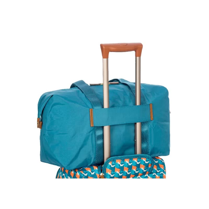 【BRIC' S】X-Bag 2合1摺疊旅行袋(中)- 天空藍