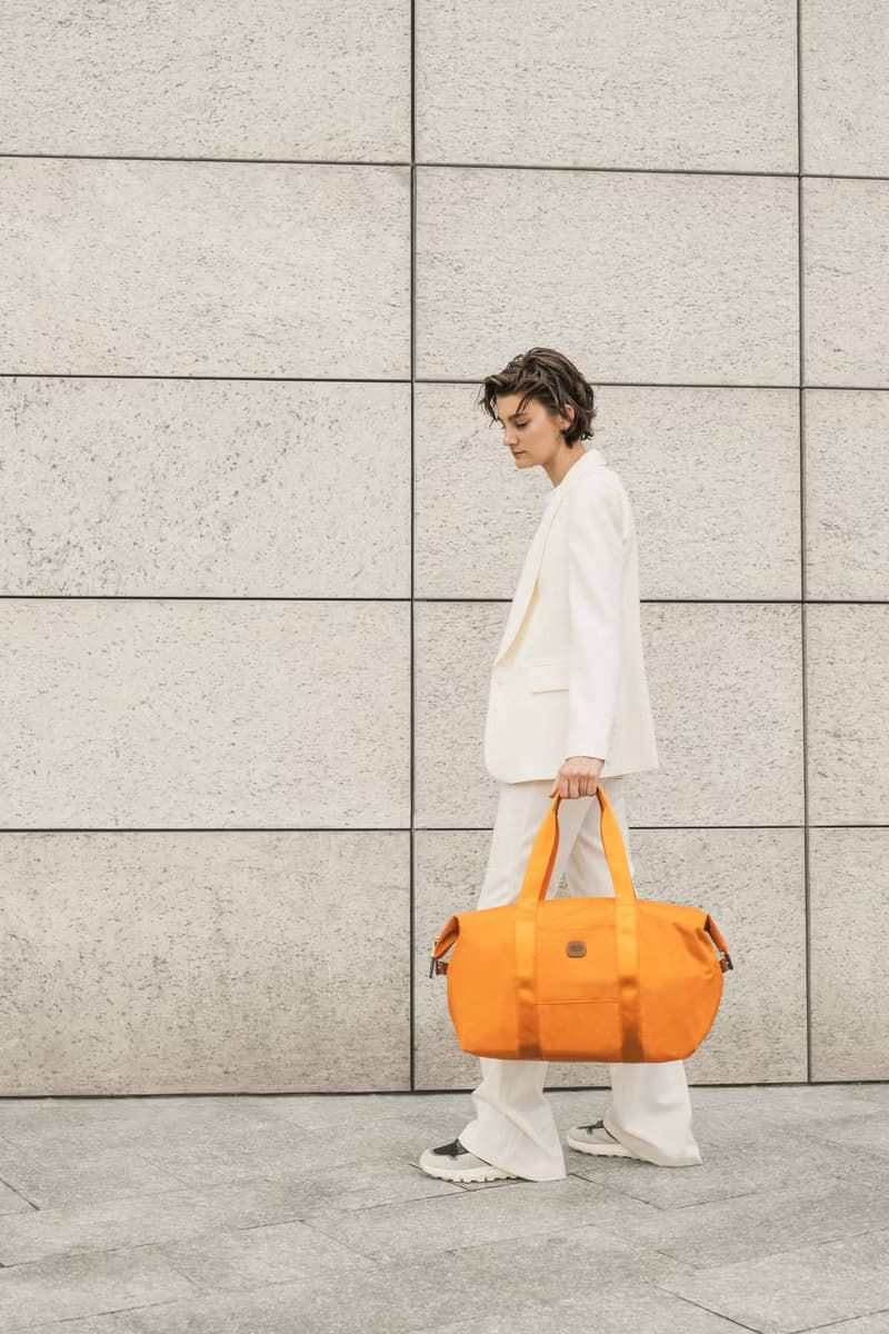 【BRIC' S】X-Bag 2合1摺疊旅行袋(中)- 天空藍