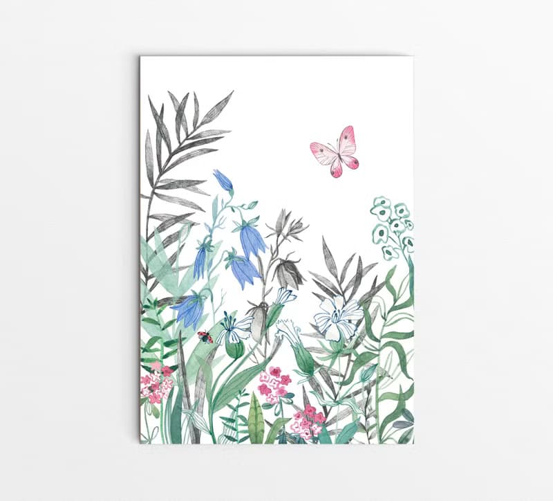 【數位】植物可列印數位 JPEG 花卉印刷海報牆畫廊牆藝術