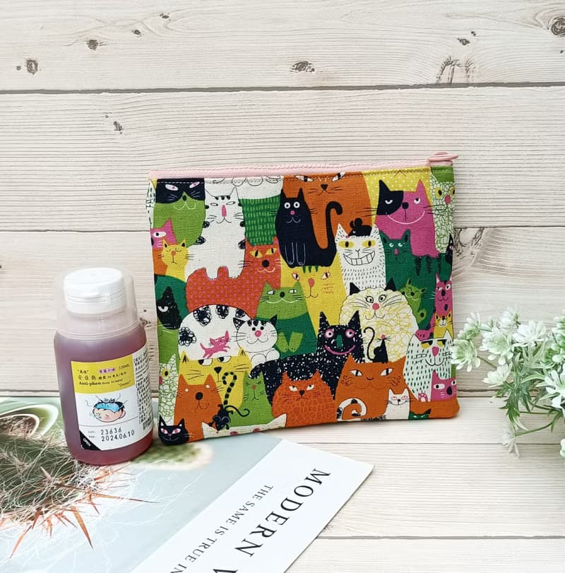【托藥袋】幼稚園托藥袋-大款 / 貓咪