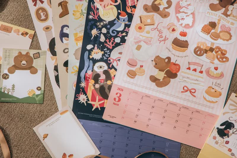 2026海報掛曆-與你同日Little corners in life