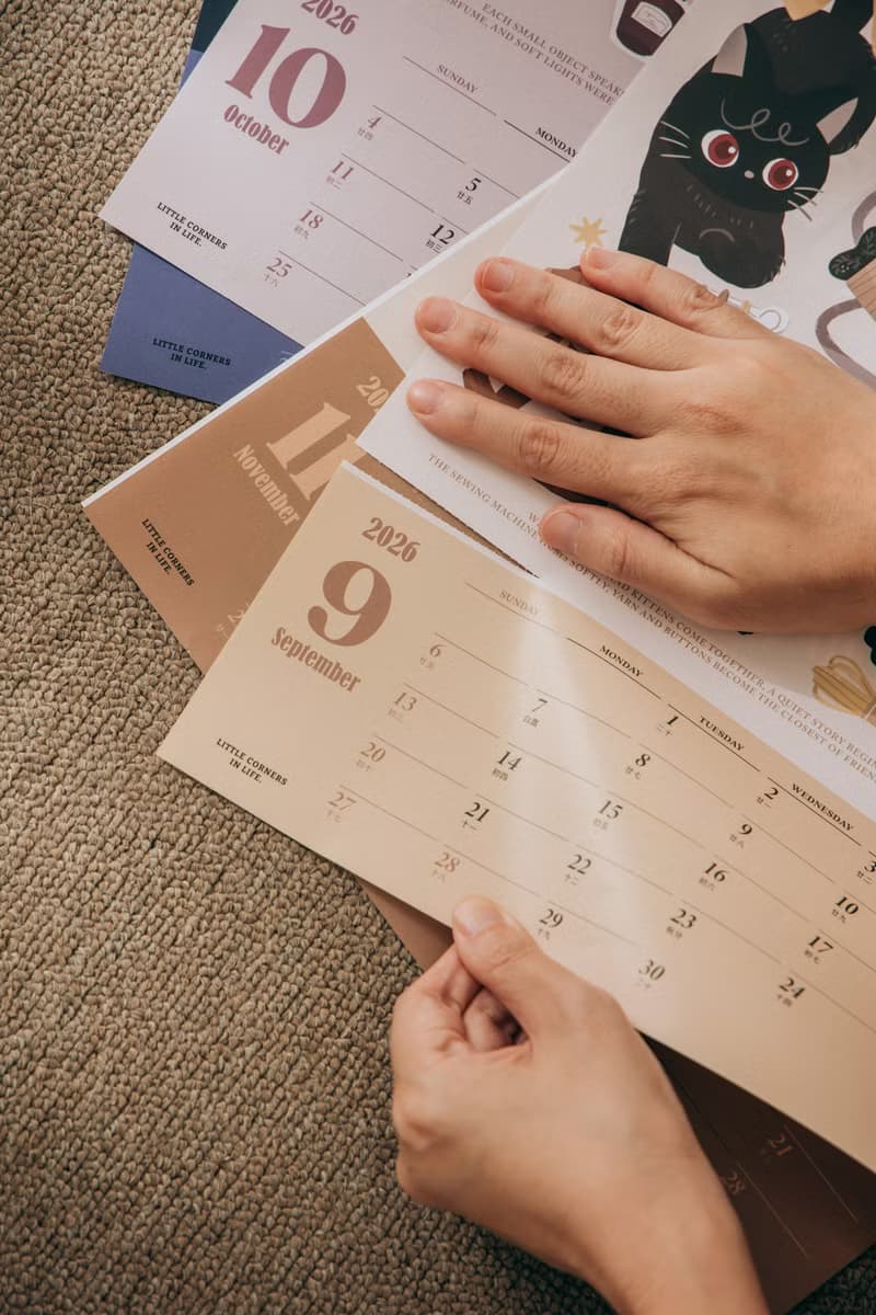 2026海報掛曆-與你同日Little corners in life