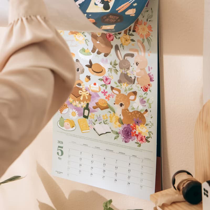 2026海報掛曆-與你同日Little corners in life