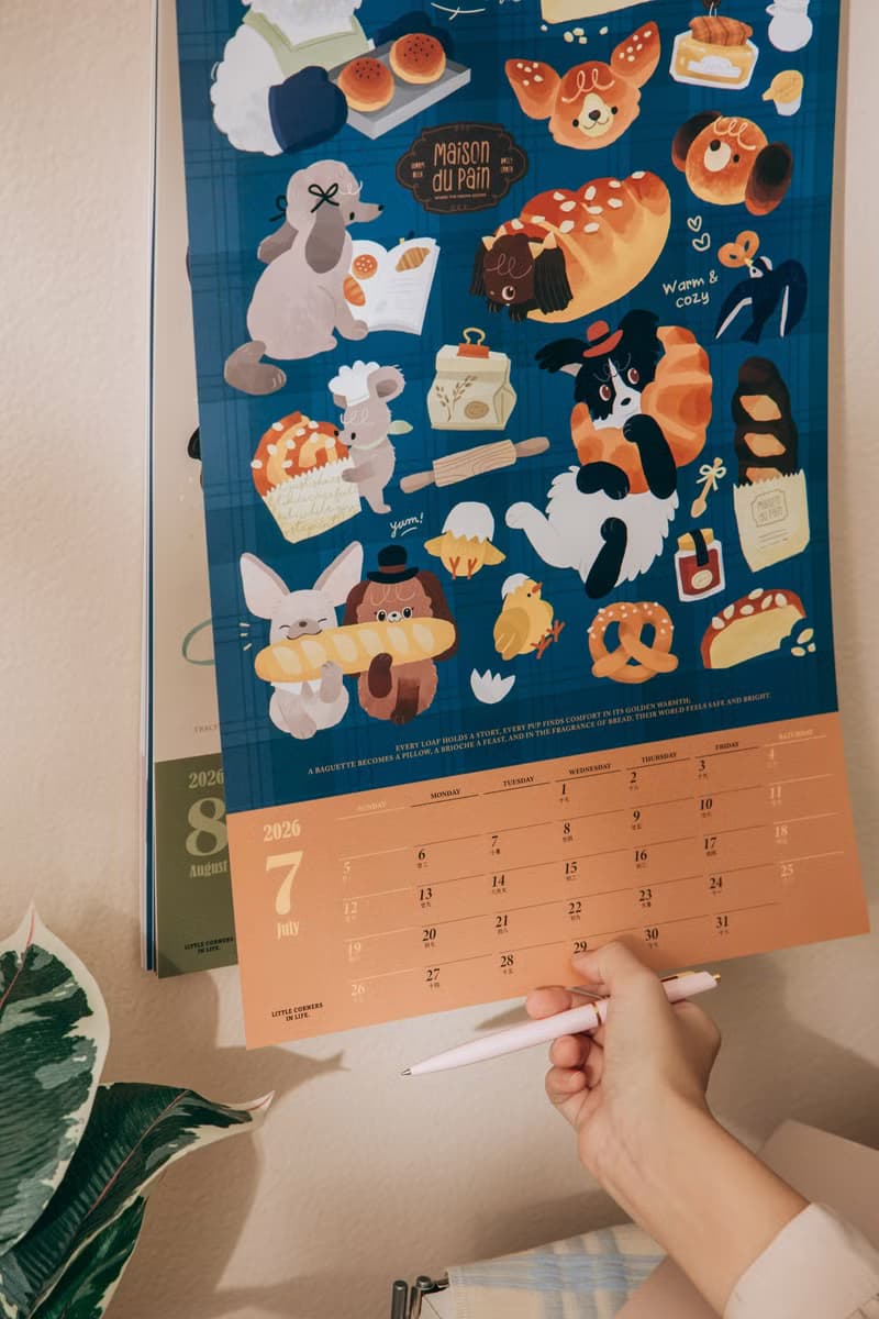 2026海報掛曆-與你同日Little corners in life