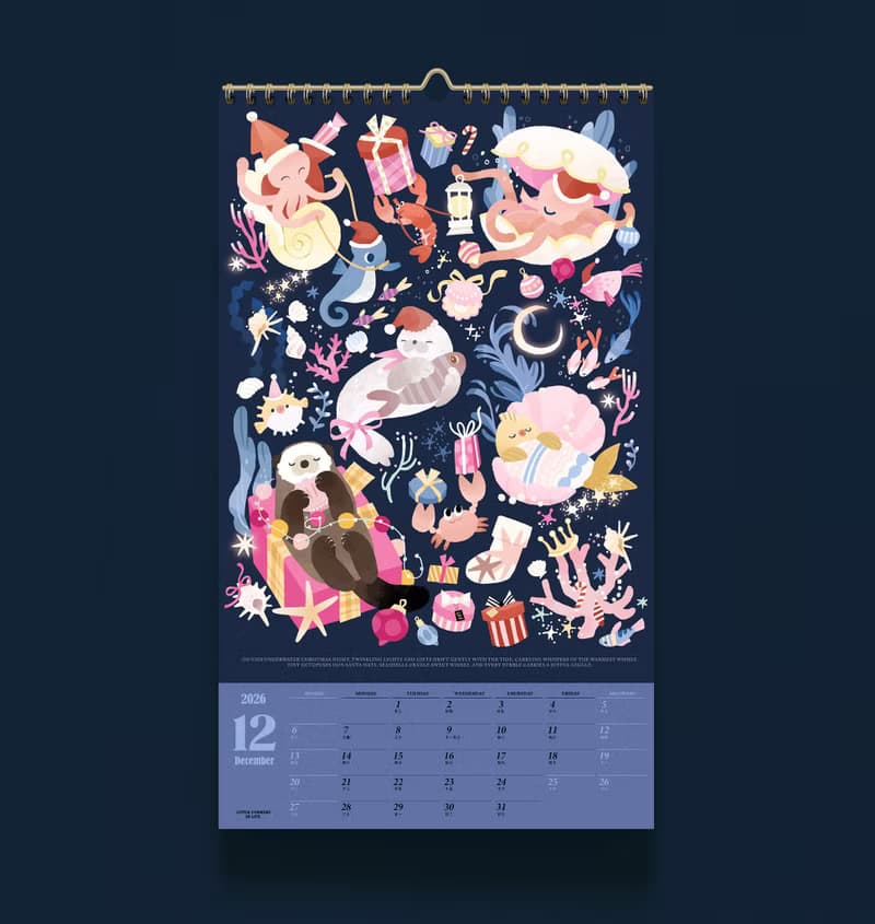 2026海報掛曆-與你同日Little corners in life