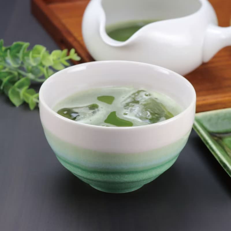 美濃燒-清碧流波抹茶碗5入禮盒
