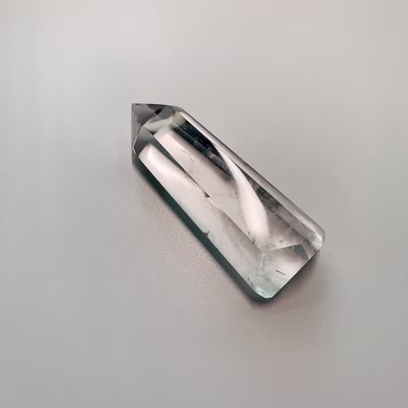 CrystalCorner隅石丨天使之翼藍針水晶丨巴西藍針白水晶柱 168.5g