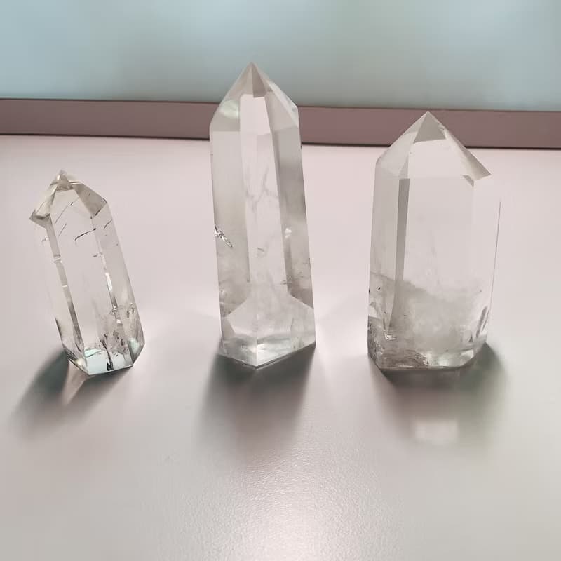 CrystalCorner隅石丨天使之翼藍針水晶丨巴西藍針白水晶柱 168.5g