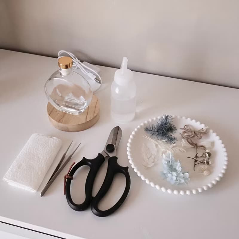 DIY材料包•六款永生花浮游花夜燈 畢業 生日 手作禮物