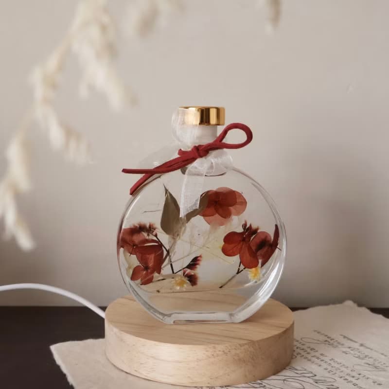 DIY材料包•六款永生花浮游花夜燈 畢業 生日 手作禮物