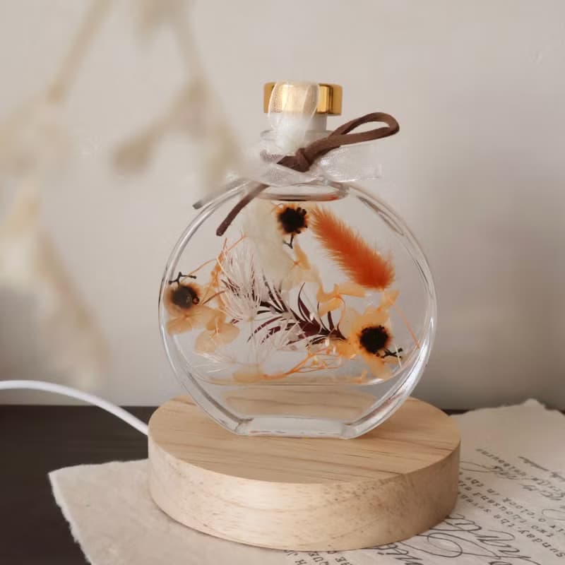 DIY材料包•六款永生花浮游花夜燈 畢業 生日 手作禮物